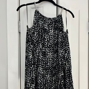 NWT Michael Kors Leopard Print Shirt Blouse